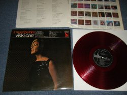 Photo1: VICKKI CARR ヴィッキー・カー - IT MUST BE HIM この恋に生きて(ヴィッキー・カー、ビッグ・ヒットを歌う) (MINT-/MINT-) / 1967 JAPAN ORIGINAL "RED WAX Vinyl" Used LP 
