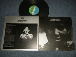 Photo1: ARETHA FRANKLIN アレサ・フランクリン - DON'T PLAY THAT SONG 悲しき想いで(MINT-/MINT-) /1970  JAPAN ORIGINAL Used LP 