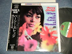 Photo1: PERCY SLEDGE パーシー・スレッジ - WHEN A MAN LOVES A WOMAN 男が女を愛する時(MINT-/MINT-) / 1972 JAPAN REISSUE Used LP with OBI 