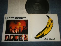 Photo1: VELVET UNDERGROUND & NICO ヴェルヴェット・アンダーグランド - VELVET UNDERGROUND & NICO (With PEEL-OFF BANANA PEEL ANDY WARHOL BANANA Cover) (Ex+++/MINT) / 1982 JAPAN REISSUE Used LP