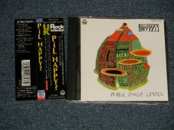 Photo1: P.I.L. PUBLIC IMAGE LIMITED パブリック・イメージ・リミテッド - HAPPY? (MINT-/MINT) / 1991 JAPAN  Used CD With Obi 