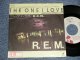 R.E.M. - A)THE ONE I LOVE ワン・アイ・ラヴ  B) non (Ex+/Ex++ STOFC, EDSP) / 1987 JAPAN ORIGINAL "PROMO" "ONE SIDED" Used 7" Single 