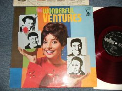 Photo1: THE VENTURES ベンチャーズ - The WONDERFUL VENTURES ロック・アルバム(MINT-/MINT-) / 1967 JAPAN ORIGINAL "SOFT COVER" "¥2,000 Mark" "RED WAX" Used LP