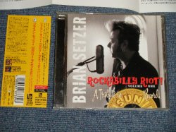 Photo1: BRIAN SETZER ブライアン・セッツァー( of STRAY CATS ストレイ・キャッツ )  -ROCKABILLY RIOT VOLME ONES (Ex++/MINT) / 2005 JAPAN Used CD With OBI