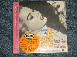 Photo1: Ost : NINO ROTA  ニーノ・ロータ -  LA DOLCE VITA  甘い生活 (Sealed) / 2002 JAPAN ORIGINAL "PROMO" "MINI-LP Paper Sleeve 紙ジャケ" "BRAND NEW SEALED" CD With OBI 