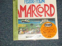 Photo1: Ost : NINO ROTA  ニーノ・ロータ - FEDERICO FELLINI AMARCORD フェリーニのアマルドルド (Banda Sonora Original De La Pelicula De Federico Fellini) (Sealed) / 2002 JAPAN ORIGINAL "PROMO" "MINI-LP Paper Sleeve 紙ジャケ" "BRAND NEW SEALED" CD With OBI 