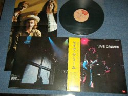 Photo1: CREAM クリーム - LIVE CREAM ライヴ・クリーム (Ex++/MINT) /1975 JAPAN REISSUE Used LP with OBI