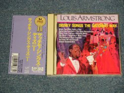 Photo1: LOUIS ARMSTRONG ルイ・アームストロング - DISNEY SONGS THE SATCHIMO WAY サッチモ・シングス・ディズニー (MINT-/MINT) / 1990 JAPAN ORIGINAL Used CD with OBI