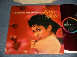 Photo1: The GEORGE SHEARING QUINTET ジョージ・シアリング - LATIN AFFAIR シアリング・ラテン・アフェア (Ex+/VG+++) / 1960 JAPAN ORIGINAL "RED WAX" Used LP