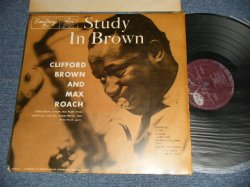 Photo1: CLIFFORD BROWN AND MAX ROACH クリフォード・ブラウン・クインテット - STADY IN BROWN スタディ・イン・ブラウン (Ex/VG+++) / 1950's JAPAN ORIGINAL Used LP