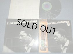 Photo1: JOHN COLTRANE QUARTET ジョン・コルトレーン  -  A LOVE SUPREME 至上の愛 (Ex+,Ex+++/MINT-) / 1976 JAPAN  REISSUE Used LP  with OBI