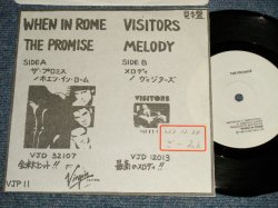 Photo1: A)WHEN IN ROME  ホエン・イン・ローム - THE PROMISE ザ・プロミス : B)VISITORS  ヴィジターズ - MELODY メロディー (Ex++/MINT- STOFC) / 1988 JAPAN ORIGINAL "PROMO ONLY" Used 7" 45rpm SINGLE