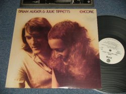 Photo1: BRIAN AUGER & JULIE TIPPETTS ブライアン・オーガー - ENCORE 想い出とアンコール (Ex++/MINT)  / 1978 JAPAN ORIGINAL "WHITE LABEL PROMO" used LP 