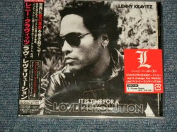 Photo1: LENNY KRAVITZ レニー・クラヴィッツ  - IT IS TIME FOR LOVE REVOLUTION ラヴ・レヴォリューション (SEALED) / 2008 JAPAN "BRAND NEW SEALED" CD With OBI