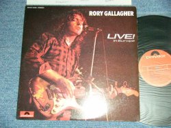 Photo1: RORY GALLAGHER ロリー・ギャラガー - LIVE IN EUROPE (Ex++/MINT-)   / 1973 JAPAN ORIGINAL Used LP