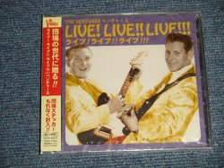 Photo1: THE VENTURES ベンチャーズ - LIVE!LIVE!!LIVE!!! (SEALED) / 2008 JAPAN ORIGINAL "BRAND NEW SEALED" CD with OBI