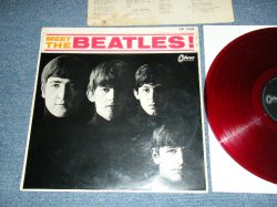 Photo1:  THE BEATLES  - MEET THE BEATLES ビートルズ! (¥1500 Price Mark) (Ex+/Ex+++)   / 1964 JAPAN ORIGINAL "RED WAX Vinyl" MONO Used LP