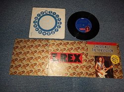 Photo1: T-REX T.レックス - A) CHILDREN OF THE REVOLUTION   B-1) JITTERBUG LOVE   B-2)SUNKEN RAGS (Ex++/Ex++ Visual Grade) / 1972 JAPAN ORIGINAL Used 7"45 With PICTURE COVER
