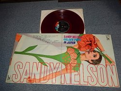 Photo1: SANDY NELSON サンディ・ネルソン - GOLDEN POPS IN JAPAN  (Ex+++/MINT-) /  1969 JAPAN ORIGINAL "RED WAX 赤盤 " LP 