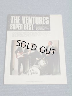 Photo1: THE VENTURES - ( BAND SCORE )  SUPER BEST/ 1991  1st Press? VERSION Used BOOK