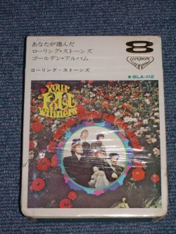 Photo1: ROLLING STONES - YOUR POLL WINNERS / 1960s JAPAN Original 8 TRACK TAPE 