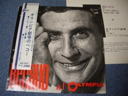 Photo1: GILBERT BECAUD -  BECAUD A L'OLYMPIA saison 1963-1964 / RED WAX(VINYL) MONO LP+ Half Size OBI