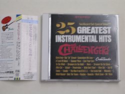 Photo1: THE CHALLENGERS - 25 GREATEST INSTRUMENTAL HITS  / 1991 JAPAN ORIGINAL USED CD With OBI 