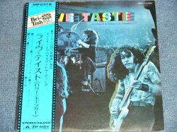 Photo1: TASTE ( RORY GALLAGHER ) - LIVE TASTE  / 1973 JAPAN ORIGINAL Used LP With OBI With BACK ORDER SHEET on OBI'S BACK 