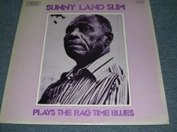 Photo1: SUNNY LAND SLIM - PLAYS THE RAG TIME BLUES / Japan LP STEREO PRESS