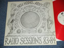 Photo1: NEW MODEL ARMY  -  RADIO SESSIONS 83-84  / 1988 FRANCE  RED WAX VINYL  COLLECTORS ( BOOT ) Used LP