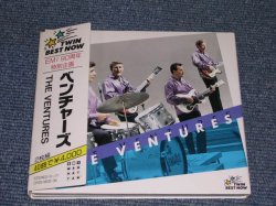 Photo1: THE VENTURES - TWIN BEST NOW / 1988 JAPAN ORIGINAL Used  2-CD  With OBI 