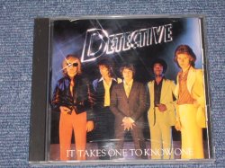 Photo1: DETECTIVE - IT TAKES ONE TO KNOW ONE   /  1990 JAPAN ORIGINAL Used CD 