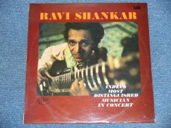 Photo1: RAVI SHANKAR - INDIA'S MOST DISTINGUISHED MUSICIAN IN CONCERT  / 1960s JAPAN PROMO TEST PRESS RED VINYL LP 
