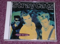 Photo1: STRAY CATS ストレイ・キャッツ  - TEAR IT UP : STRAY CATS LIVE / 1995 JAPAN ORIGINAL Used CD 