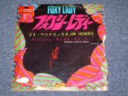 Photo1: JIMI HENDRIX - FOXY LADY / 1968 JAPAN ORIGINAL White Label Promo 7"45 With PICTURE SLEEVE 