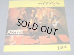 Photo1: ACCEPT - LIVE METAL HEART ATTACK STUTTGART 8.3.85  / 1985  ORIGINAL  COLLECTORS  2 LP