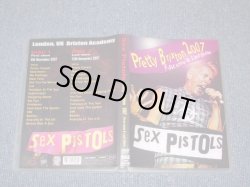 Photo1: SEX PISTOLS - 2007 FIRST SHOW & LAST SHOW  LONDON, UK BRIXTON ACADEMY     / BRAND NEW COLLECTORS DVD