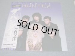 Photo1: BLONDIE  -THE HUNTER / 1982 JAPAN WHITE LABEL PROMO MINT LP + OBI + POSTER