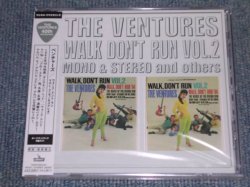 Photo1: THE VENTURES - WALK DON'T RUN VOL.2 ( MONO & STEREO 2 in 1 + Bonus )  / 2000 JAPAN Sealed CD 