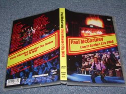 Photo1: PAUL McCARTNEY ( BEATLES ) - LIVE IN QUEBEC CITY 20087 / BRAND NEW COLLECTORS DVD