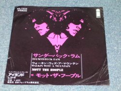 Photo1: MOTT THGE HOOPLE -  THUNDERBUCK RAM / 1970 JAPAN Original White Label Promo 7"Single 