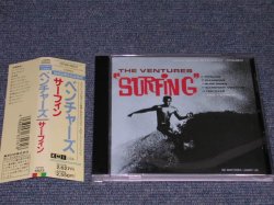 Photo1: THE VENTURES - SURFING / 1989 JAPAN ORIGINAL Used  CD With OBI 