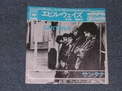 Photo1: SANTANA - EVIL WAYS / JAPAN ORIGINAL 7"45rpm Single