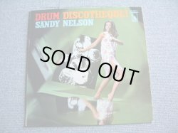 Photo1: SANDY NELSON - DRUM DISCOTHEQUE /  1960s  JAPAN RED WAX VINYL MINT- LP 