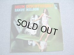 Photo1: SANDY NELSON - DRUM DISCOTHEQUE /  1960s  JAPAN RED WAX VINYL MINT- LP 