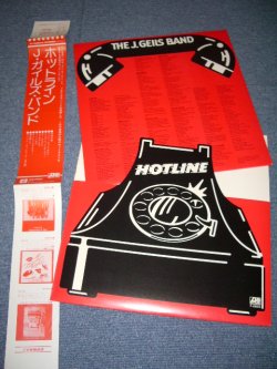 Photo1: THE J. GEILS BAND - HOTLINE  / 1975 JAPAN MINT- LP With OBI With Bcak Order sheet 