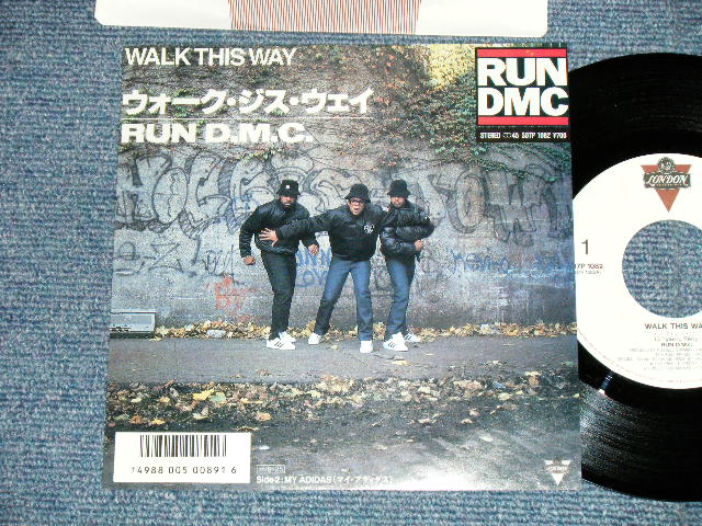 RUN D.M.C. - WALK THIS WAY ( MINT/MINT-)   / 1986 JAPAN ORIGINAL  Used 7