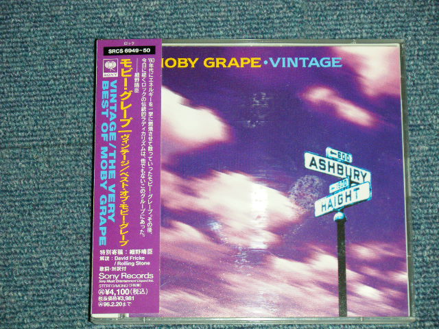 MOBY GRAPE - VINTAGE / THE VERY BEST OF MOBY GRAPE  (MINT/MINT)  / 1994  JAPAN Used 2-CD with OBI  and BOOKLET