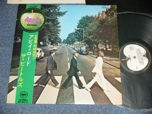  THE BEATLES ビートルズ -  ABBEY ROAD アビイ・ロード ( ¥2000 Mark) (Ex++/MINT-  EDSP)   / 1969 JAPAN ORIGINAL Used LP with OBI  with BACK ORDER SHEET on BACK SIDE 