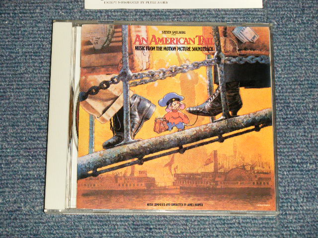 ost Various James Horner (Music From The Motion Picture Soundtrack) -  AN AMERICAN TAIL アメリカ物語 (Ex/MINT) / 1992 JAPAN Used CD